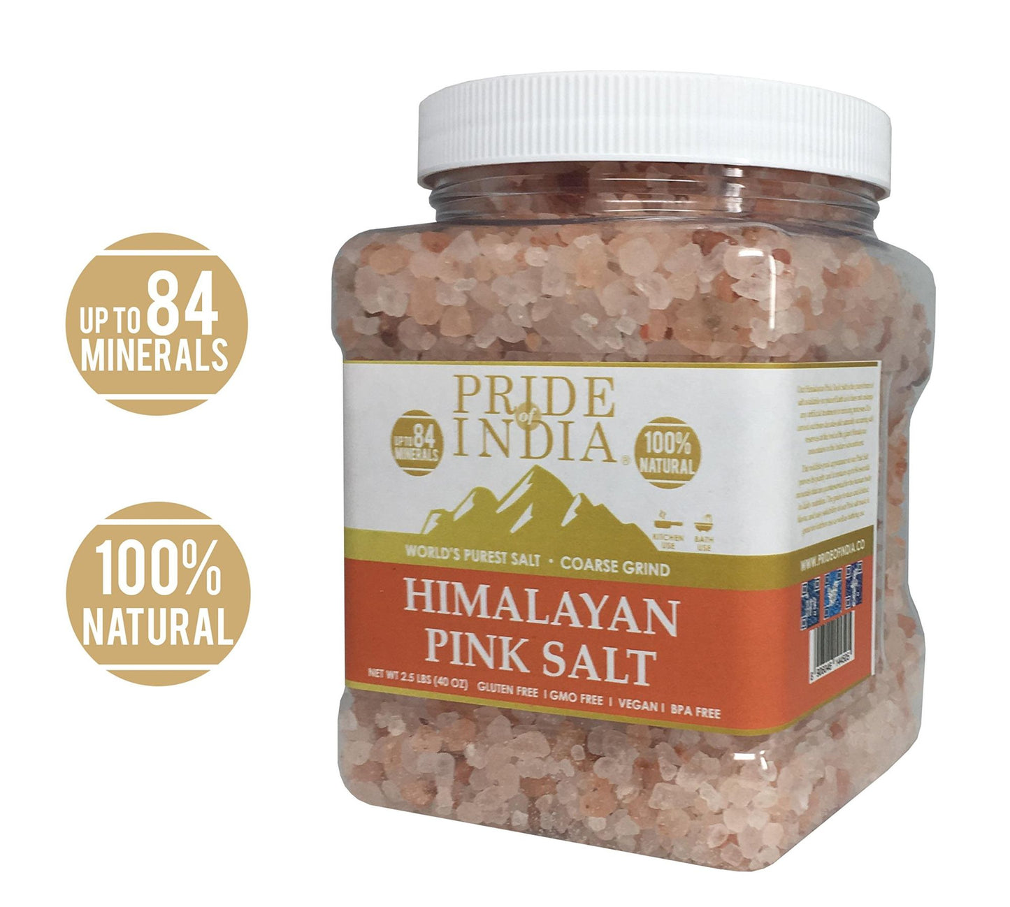 Himalayan Pink Salt Coarse Grind 35.3 oz