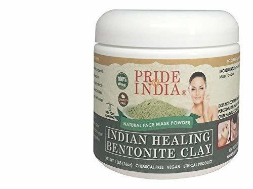 Indian Healing Bentonite Clay 1 Lb Jar