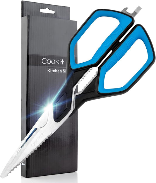 Kitchen Scissors, Cookit Heavy Duty Stainless Steel Come Apart Shears