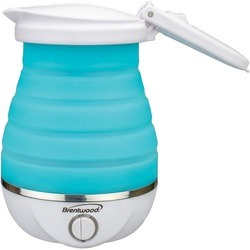Brentwood .85-quart Dual-voltage Collapsible Travel Kettle (blue)