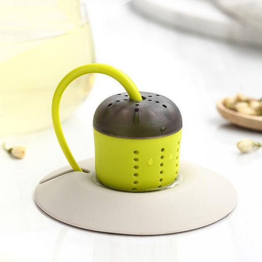 Non-Toxic Silicone Tea Strainer, Infuser, Reusable Teapot Bag Heat Resistance