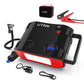 UTRAI 2000 Amp, 12V Car Battery Charger with 150 PSI Tire Inflator, Jump up to 8L Gas and 6.5L Diesel Engine