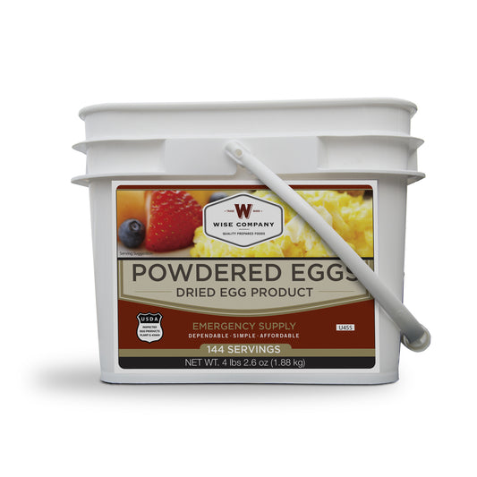 Powdered Eggs - In a Bucket - 144 Total Servings
