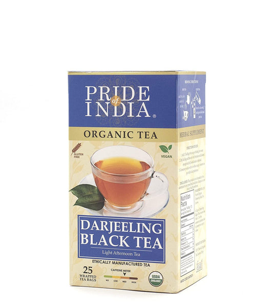 Organic Darjeeling Black Tea 25ct